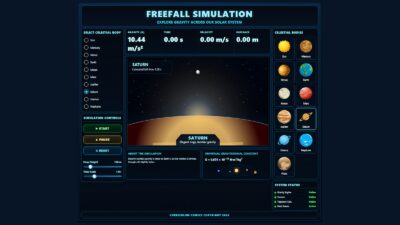 Freefall Simulator.