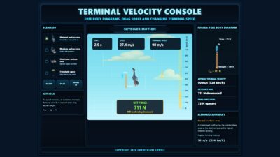 Terminal Velocity.