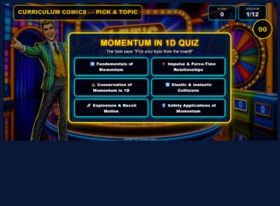 Momentum in 1 Dimension.
